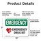 Signmission Drug Kit With Symbol, 10 in W x Rectangle, Plastic OS-2PACK-EM-P-710-L-10308 - alternate 8